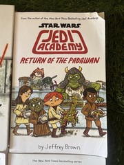 LOT Of 4 Star Wars Jedi Academy Books Jeffrey Brown Jarrett J. Krosoczka