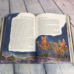 Vintage 1968 Uncle Arthurs Bible Book Hard Back Illustrated – Over 500 Pages