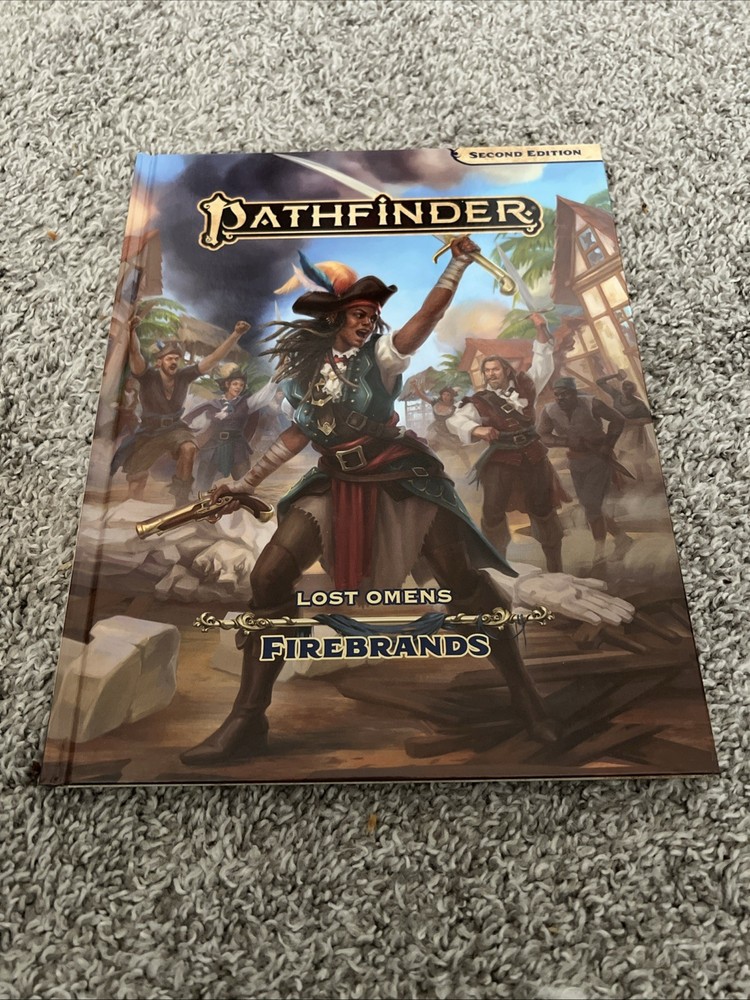 Pathfinder 2e Lost Omens: Firebrands; Paizo; New; Hardcover
