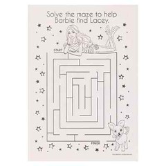 Barbie Coloring and Activity Book – 64 Pages with Bonus 3D Character Cutout!