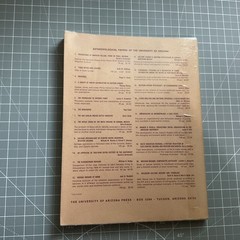 Apachean Culture History and Ethnology by Keith H. Basso & Morris E. Opler 1971