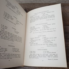 Our Favorite Sweets Dessert Cook Book 1921 Cake & Candy Booth Committee VTG