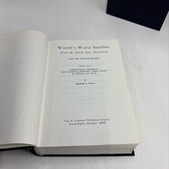 Word Studies in the Greek New Testament by Kenneth S. Wuest Vol 1-3 Only 1973