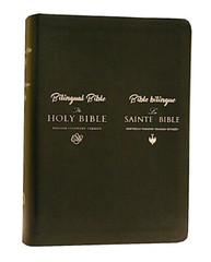 French English Parallel Bible,ESV English Standard,Revised Segond Colombe Black