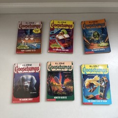VTG 1990’s Goosebumps Book Lot 12 1st Editions Paperback R. L. Stine Books