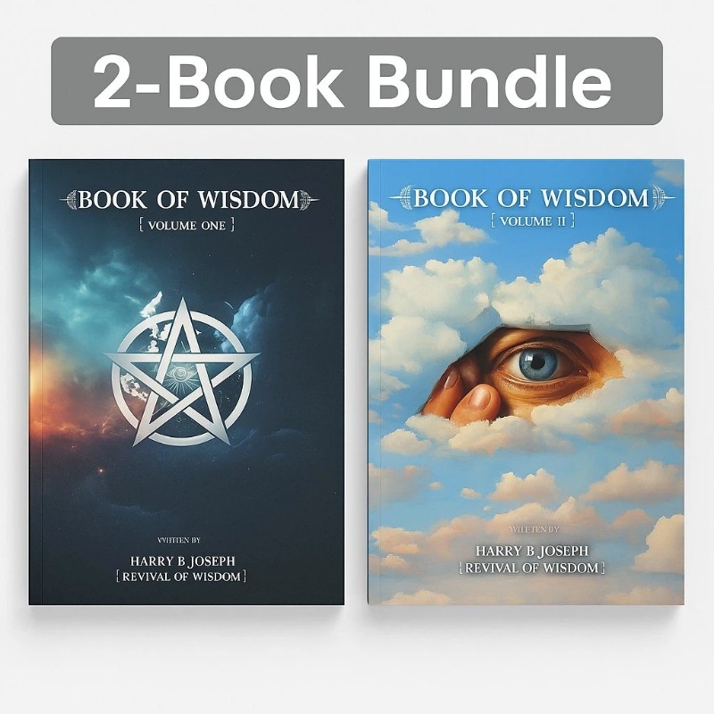 Book of Wisdom Volumes 1 & 2 by Harry B. Joseph (Limited Paperback Bundle)