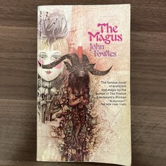 THE MAGUS John Fowles 1965 Little Brown Hardcover DJ Book Club Edition