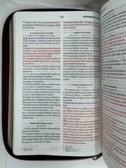 Biblia Letra Grande 11.5 Puntos Rv1960 con Cierre Marrón Elegante
