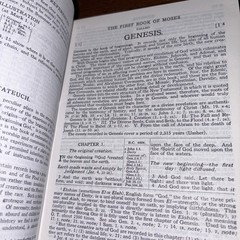 Oxford Scofield Study Bible Crimson Hand Grained Morocco Leather Red Letter 1945