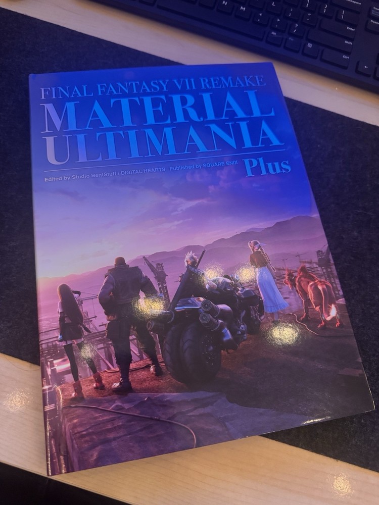 Final Fantasy VII Remake: Material Ultimania Plus Hardcover