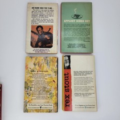 Lot of 11 vintage paperback books 1950s 1960s murder scifi humor mystery crime