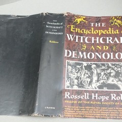 1959 The Encyclopedia of Witchcraft and Demonology by Rossell Hope Robbins BCE