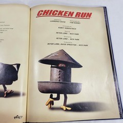 Chicken Run Hardcover Book 2000 First Edition DreamWorks Aardman Lawrence David