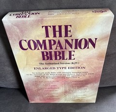 New The Companion Bible KJV 1611 Enlarged Type E. W. Bullinger Kregel Hardcover
