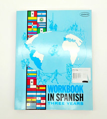 Spanish Workbook 3 Years Revised Edition AMSCO School Publication 1989 Textbook