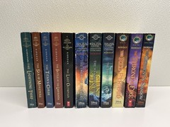 Lot of 11 RICK RIORDAN Books 5 Percy Jackson & The Olympians Set 1-5~Kane~Magnus