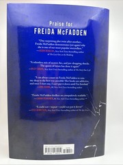 THE INTRUDER by FREIDA MCFADDEN Hardcover, Sprayed Edge Deluxe Mystery THRILLER