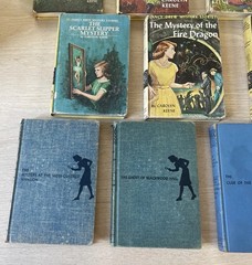 VTG Lot of 11 Nancy Drew Mystery Matte Cover HC Books Carolyn Keene 1930s-1960s