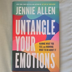 Untangle Your Emotions Jennie Allen Hardcover Religion Dust JacketWaterBrook