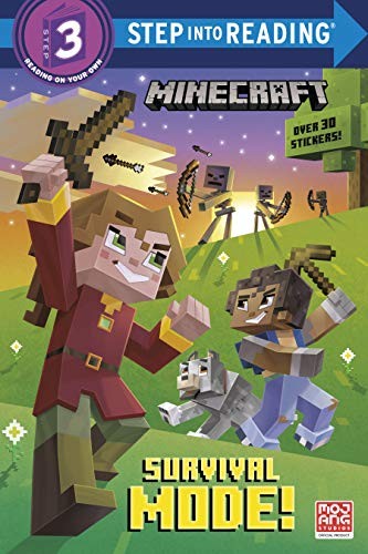 Survival Mode! (Minecraft) (Step into Reading) – Paperback – GOOD