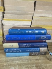 Lot of 5 David Jeremiah Leather Devotional Books Christian Set Leather READ
