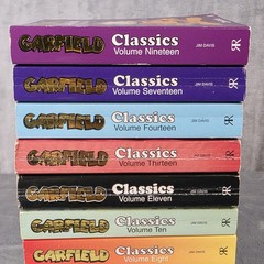 Garfield Classics Volume 3 4 5 8 10 11 13 14 17 19 Jim Davis Paperback Book Lot