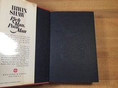 Rich Man, Poor Man, Irwin Shaw, Hardcover 1st Edition 1st Printing