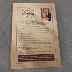 The Jack Van Impe Prophecy Bible KJV New Third Edition Burgundy Bonded Leather