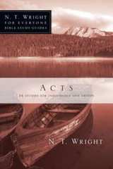 Acts (N.T. Wright for Everyone Bible Study Guides) – Paperback – VERY GOOD
