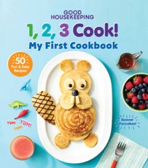 Good Housekeeping 1,2,3 Cook: My First Cookbook – Hardcover – GOOD