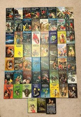 COMPLETE Set Vintage Hardy Boys Series Matte HC 1-58 + Handbook Grosset Dunlap