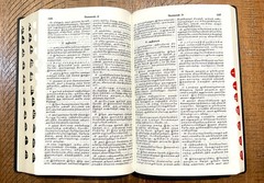 Tamil Mission Bible – Old Version Black Vinyl Cover with Gold Etched Text
