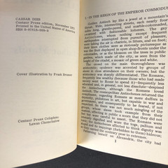 City Of Wonder – Caesar Dies – Centaur Press Time Lost Series Paperback Lot of 2