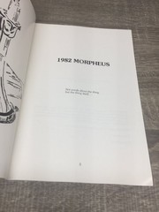 Morpheus 1982 Heidelberg College First Edition First Printing Literary Magazine