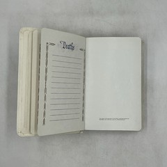 Collins Genuine White French Morocco Leather Red Letter Concordance Bible W/ Box