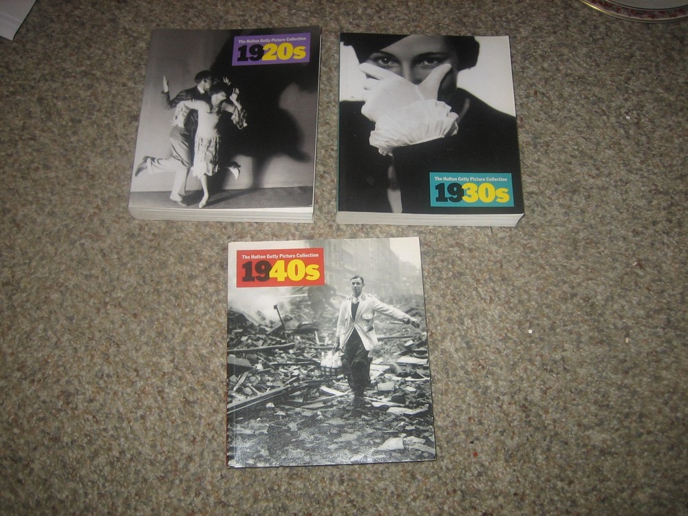 The Hulton Getty Picture Collection Book Lot 1920s 1930s 1940s EUC