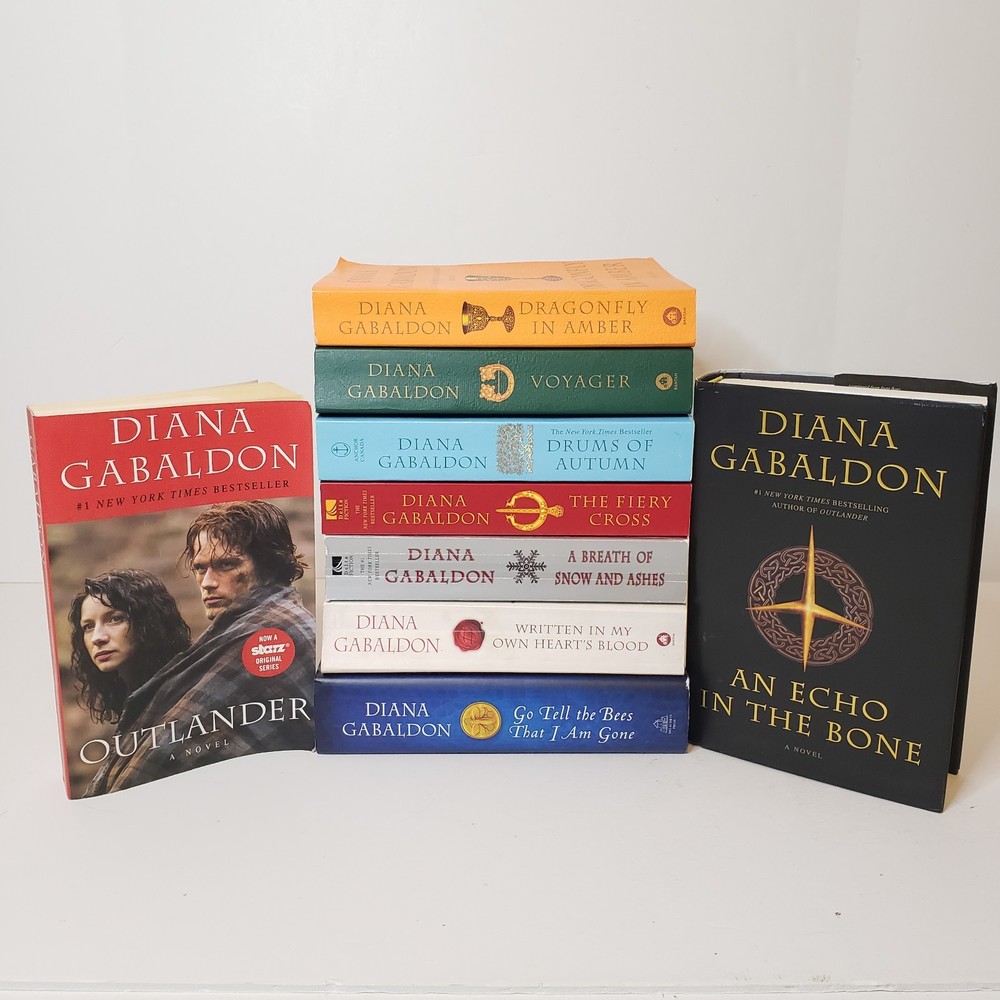 Outlander Complete Series #1-9 PB/HC Book Lot Diana Gabaldon Historical Romance