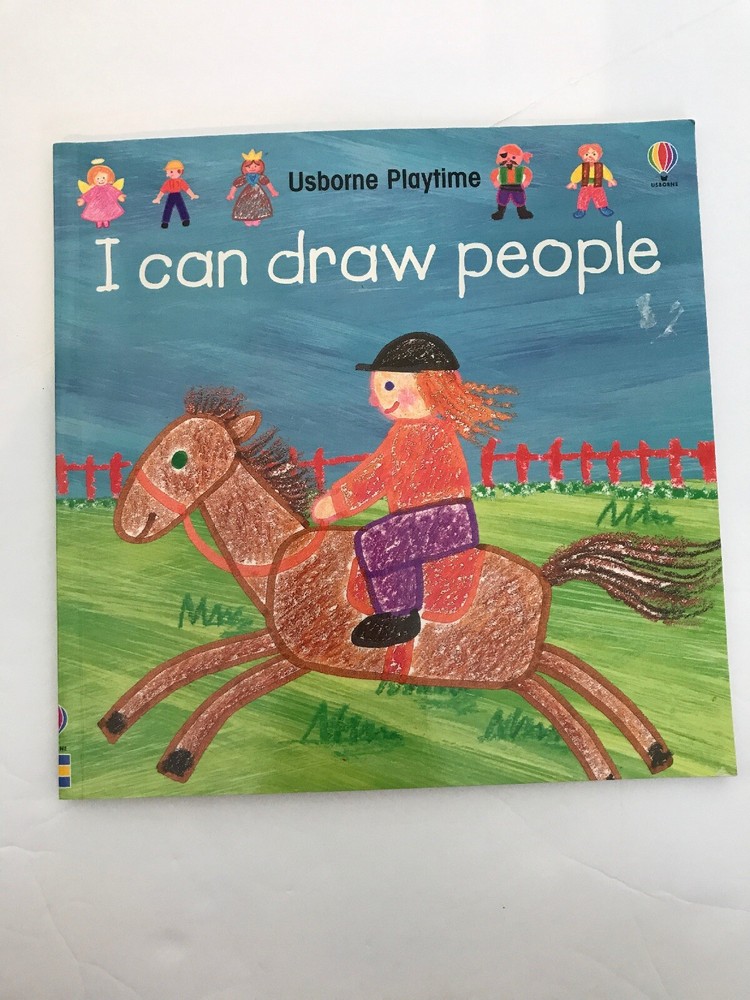 I Can Draw People (Usborne Playtime) by Gibson, Ray Paperback