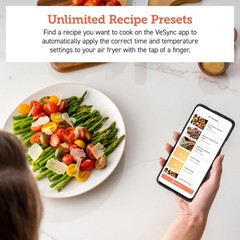 5.8QT Pro Gen Smart 11-in-1 Toaster Oven , 100 Recipes Cookbook, 200+ Online Rec