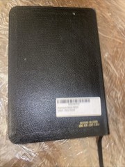 NRSV New Revised Standard Version Premium Bible Black Bonded Leather Abingdon