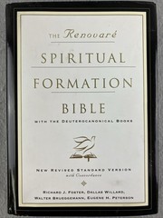 The NRSV Renovare Spiritual Formation Bible with the Deuterocanonical Books