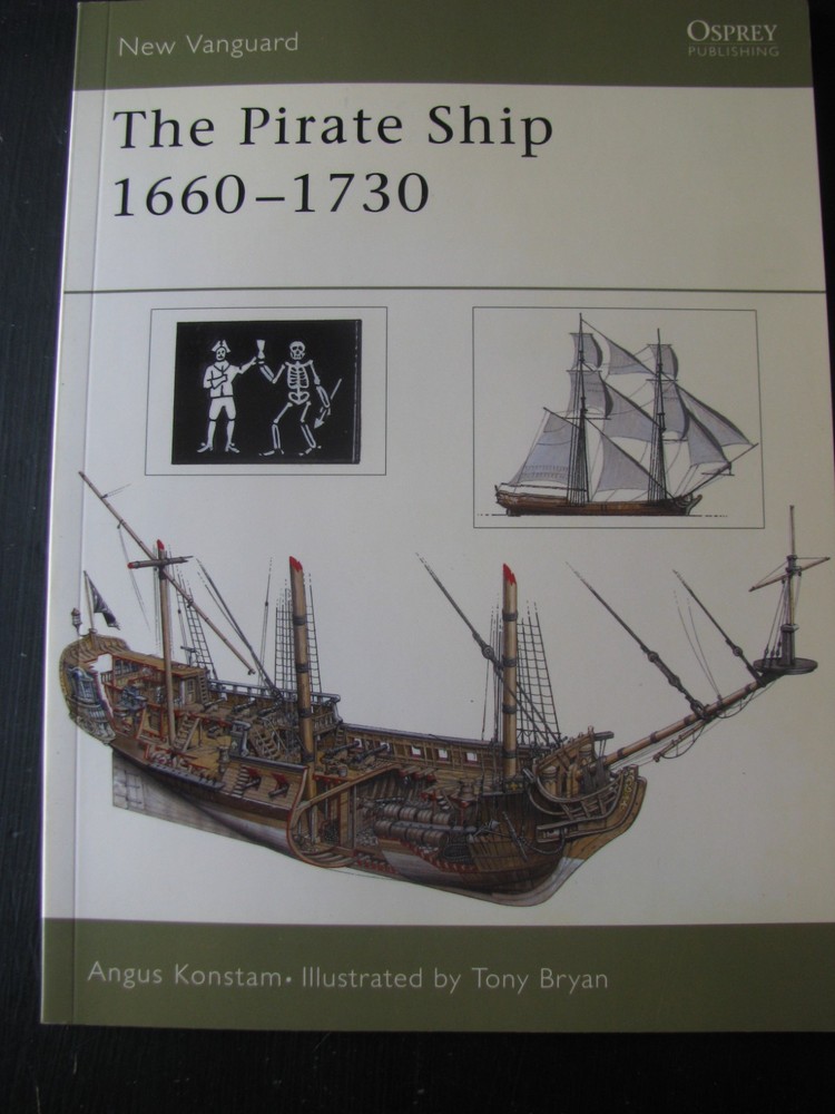 OSPREY NEW VANGUARD #70 PIRATE SHIP VG/NN