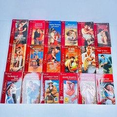 18x Silhouette Desire Romance Paperback Books/Novels – Multiple Titles/Authors