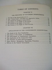 The South as a Conscious Minority 1789-1861: A Study in Political Thought. 1963
