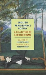 English Renaissance Poetry: Selected by John Williams by Williams, John, paperb