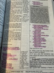 Spirit Filled Life Bible Nelson 2255BG Bonded Leather NKJV Red Letter 1991 READ