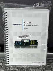 Lowrance HDS Live Instruction Manual Full Color 198 Pages Protective Cover 37114