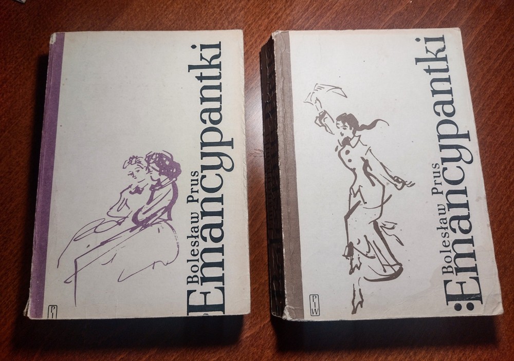 Boleslaw Prus / Emancypantki Tom I & II 1973 Książki Ksiazki Polskie Literatura