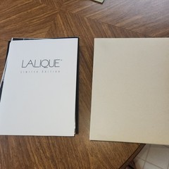 Lalique 1988 Large Signed Coffee Table Book 1st Edition W Extra Catalogs French