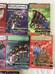 90s Animorphs Series K.A. Applegate Paperback Books Lot of 9